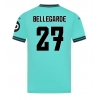 Maglie da calcio Wolves Jean-Ricner Bellegarde #27 Seconda Maglia 2025-26 Manica Corta
